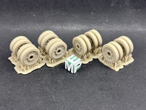 Zestaw 16 kół do PzIV Ausf F2-J - późne - 1:25