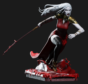 Carmilla - version 2 - 1:12 scale