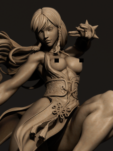Chun-Li - type 2 - NSFW - 1:12 scale