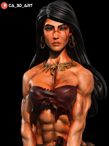 Female Conan - 1:12 scale