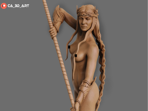 Galadriel in Armor - NSFW - 1:12 scale