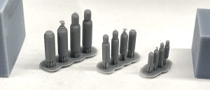 Zestaw butli gazowych 5l - 4 typy - 4 sztuki - 1:24/25