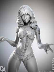 Spinneret (Mary Jane) - 1:12 scale