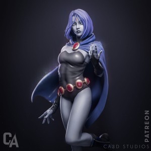 Raven (Teen Titans) - 1:12 scale