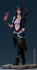 Morrigan (Dragon Age) - version 2 - 1:12 scale