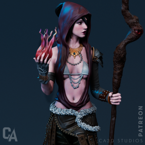Morrigan (Dragon Age) - version 1 - 1:12 scale