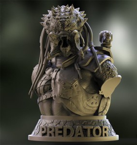 Predator - no mask - bust - various height