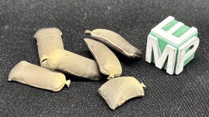 Worki wiązane leżące - 6 sztuk - 1:72