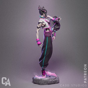 Juri - Street Fighter - 1:12 scale