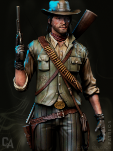 John Marston - Read Dead Redemption - 1:12 scale