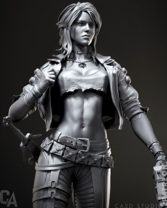 Ciri - Cyberpunk - various scales
