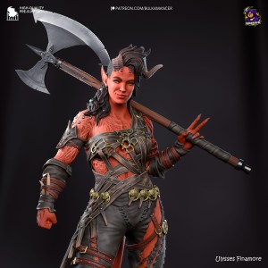 Karlach (Baldur's Gate 3) - 1:12 scale