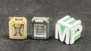 Kanistry IDF - olej - 4 sztuki - 1:72