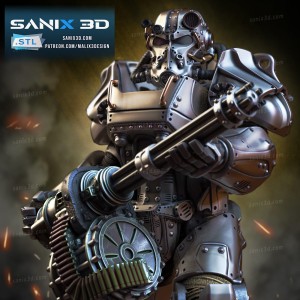 Fallout T60 Power Armor - różne skale 